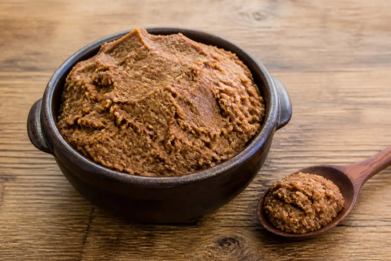 Korean-style serving of Fermented soybean paste