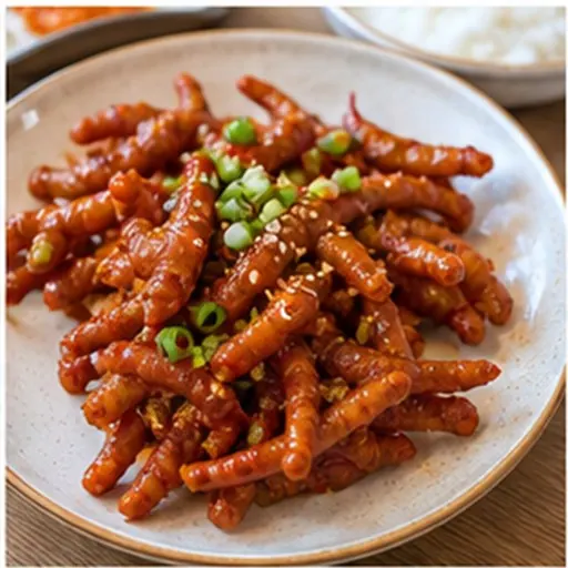 Korean-style serving of Chicken feet