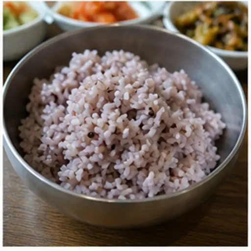 Korean-style serving of Multigrain rice