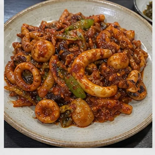 Calamares salteados picantes