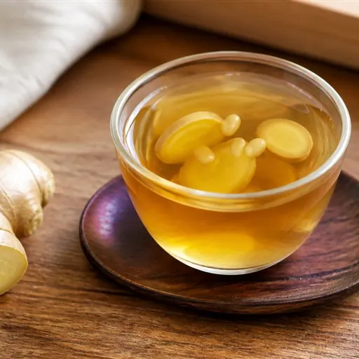Korean-style serving of Ginger tea