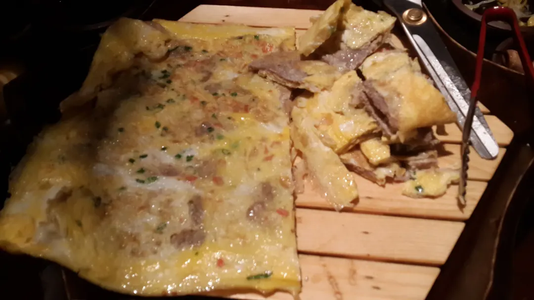 Photograph of Beef pancake